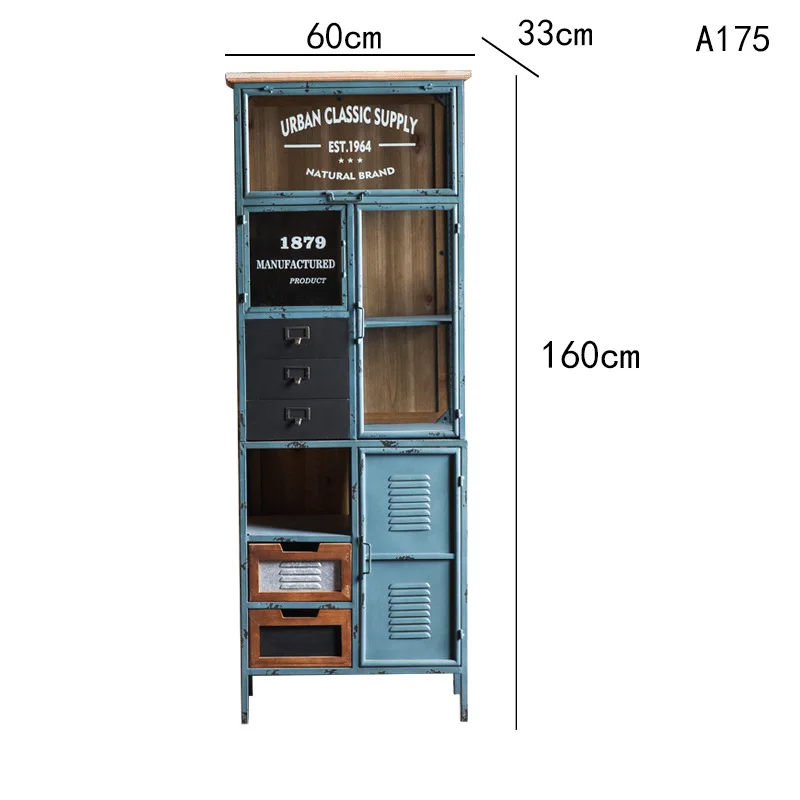 Retro and old lockers, homestay kitchen side cabinets, chest of drawers, wedding shooting props c
