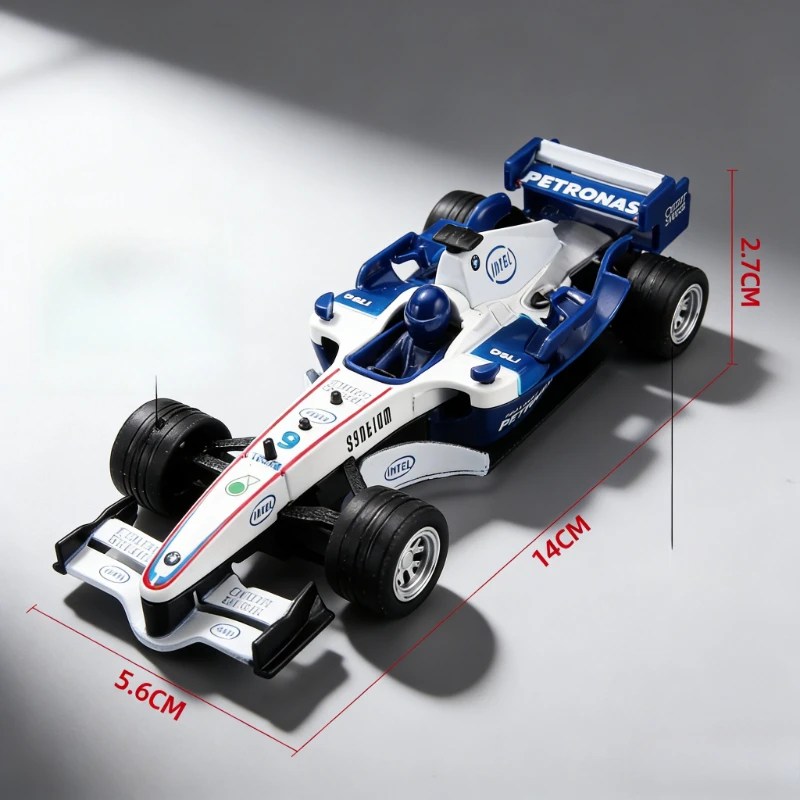 

1:32 Scale Formula Racing Car Model Toy Simulation Alloy Diecast City Speed Rally Cars Models Decoration Sound Light Kid Toys