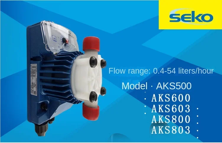 Seko Ask603 Programming Menu Diaphragm Ptfe Dosing Pump Eml Manual Control With Level Control Input 4