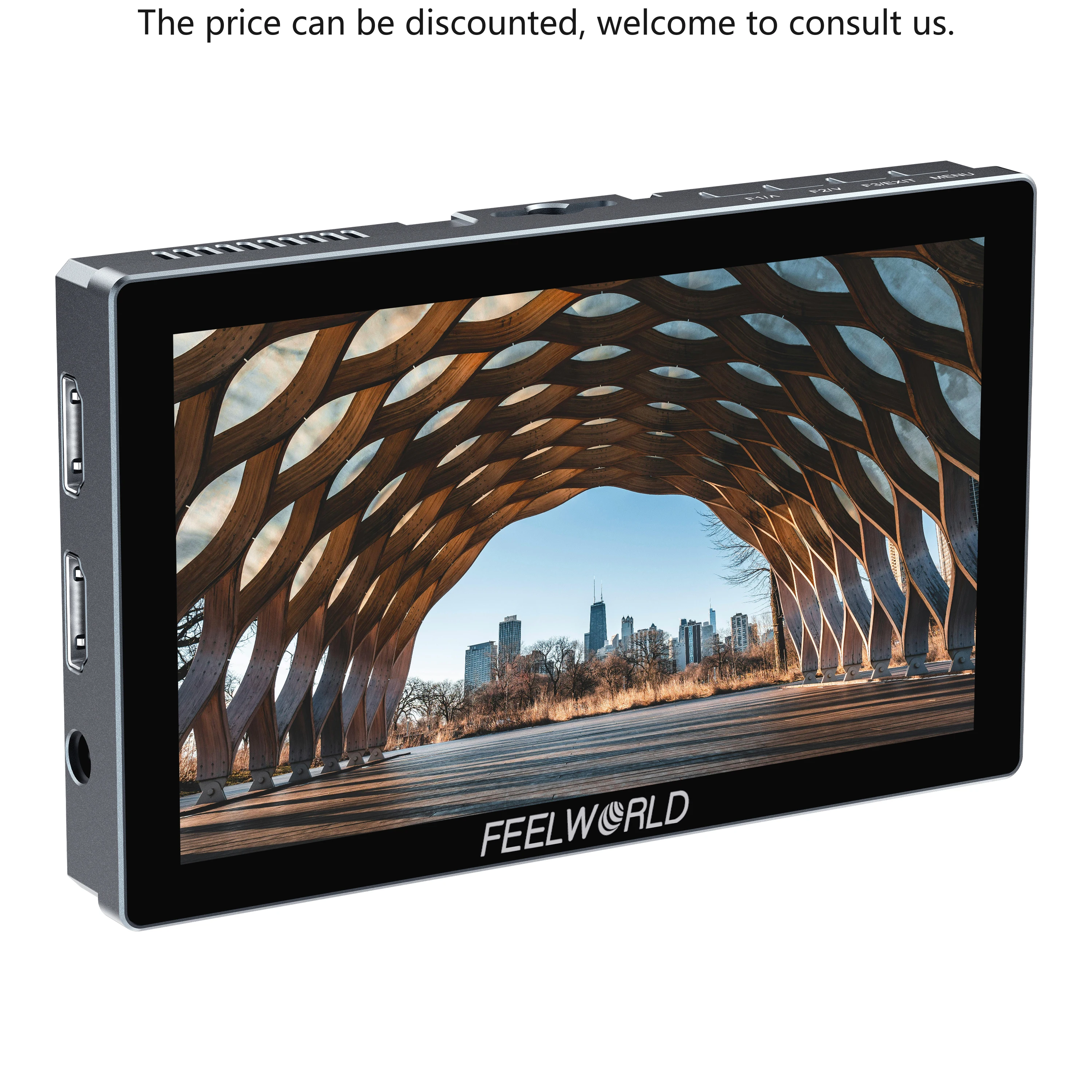 

FEELWORLD P6X 5.5" 4K HDMI Touch Screen Camera Monitor Aluminium Case DSLR Field Monitor Film Factory Direct Sell