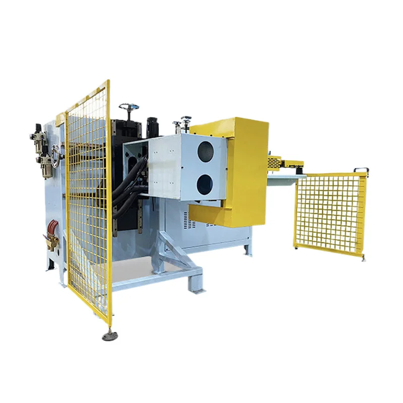 New High-Accuracy Automatic Circular Forming Machine Ironwork Circular Welding Steel Wire Straightening Bending Coiling Machine