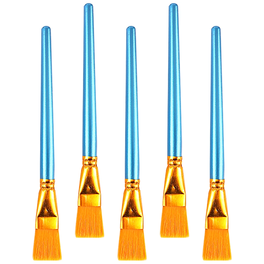 

5pcs Wood Paint Set For Kids Adults Watercolor Oil Painting Supplies Wear-Resistant Ergonomic Painting Accessories Art Brush Kit