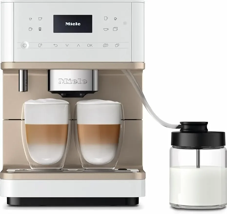 CM 6360 MilkPerfection Automatic Coffee Machine - OneTouch for Two AromaticSystem 8 individual profiles DoubleShot