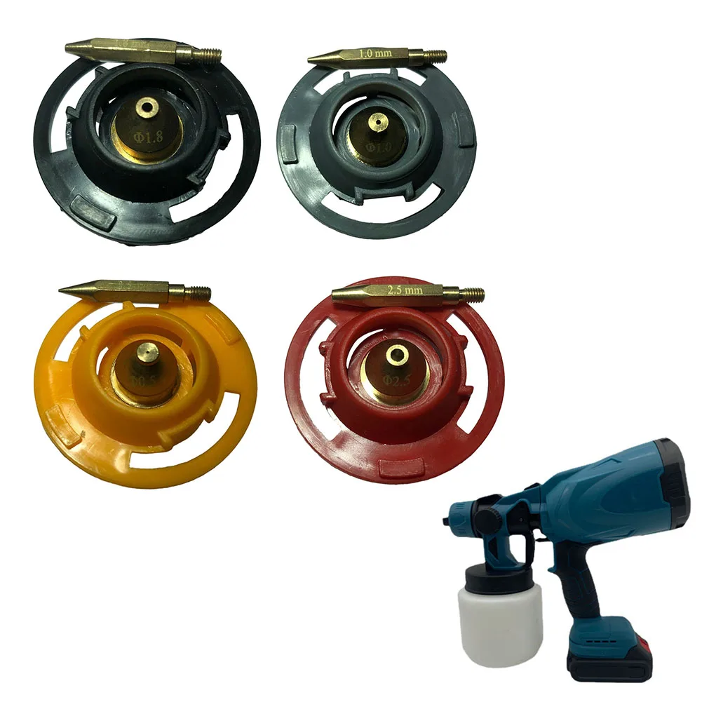 

Electric Spray Paint Nozzles 1.0/1.5/1.8/2.0 SprayGun Pro Painting SprayGun Nozzle Paint Sprayer Tip Old Damaged Airbrush Nozzle