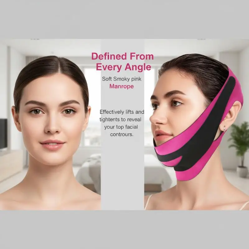 Hypoallergenes V-Line Gesichtsstraffungsband 1 Stück Elastischer Kinn- und Wangen-Lifting-Gürtel für Empfindliche Haut Tägliche Anwendung – Detail 18