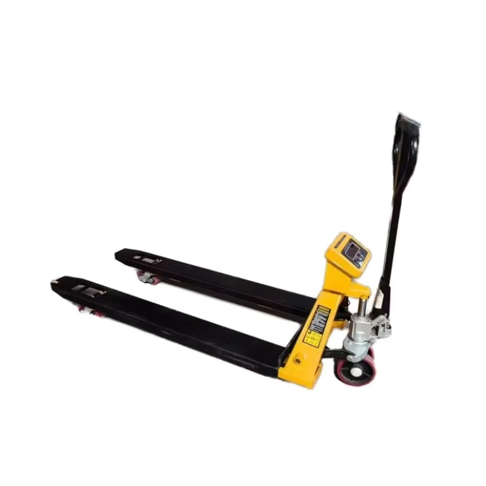 Manual Pallet Truck Weighing Function 2T/3T Capacity 0.5kg High-Precision Electronic Forklift Scale Electric Pallet Truck Scale