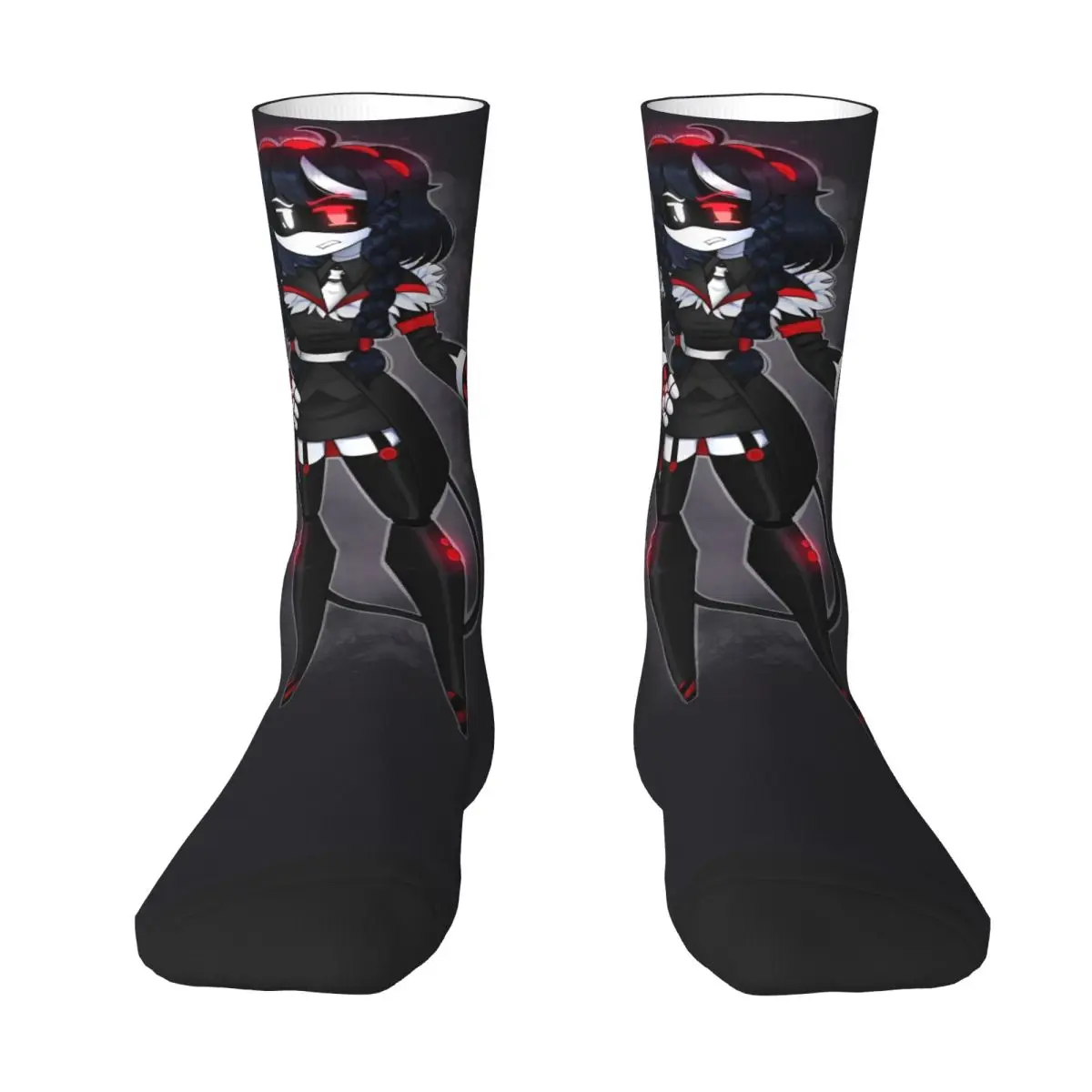 Couple Socks Murder Drones Game Uzi Doorman Stockings Autumn Korean Warm Soft Socks Design Outdoor Sports Anti Bacterial Socks