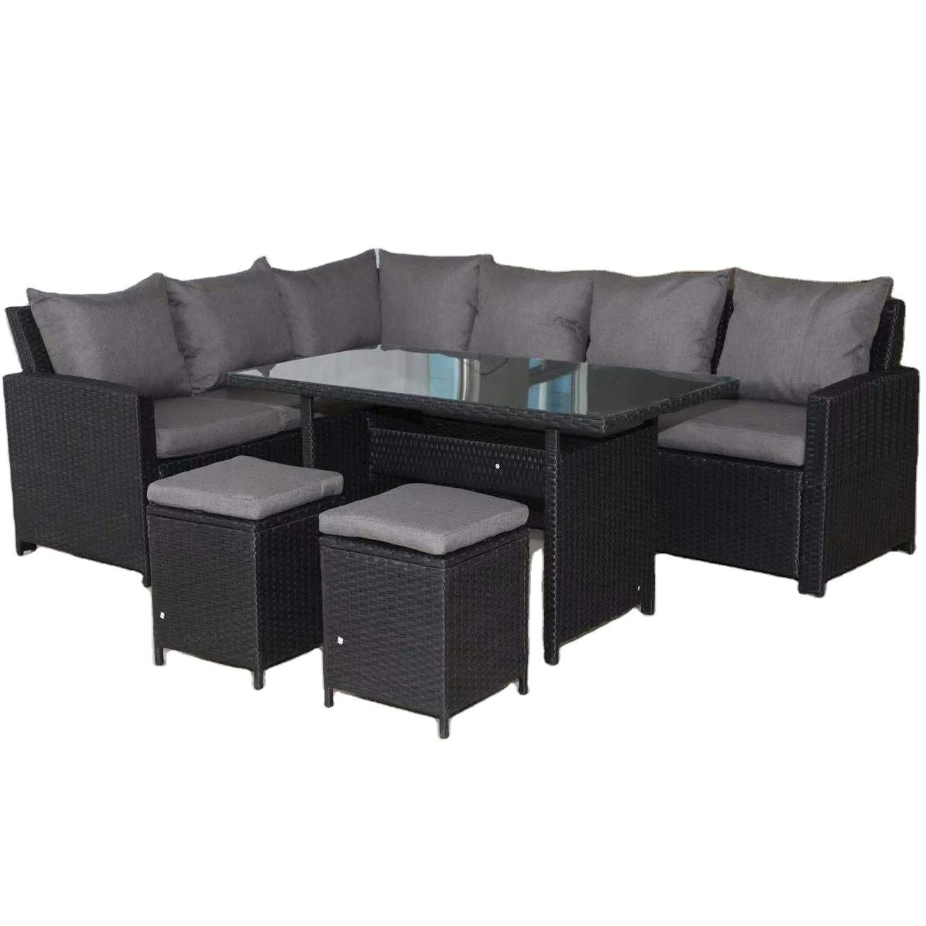 

Outdoor Rattan Sofa Sectional Sofa Set Wicker Luxury Garden Furniture Patio Sets Leisure Outdoor Furniture