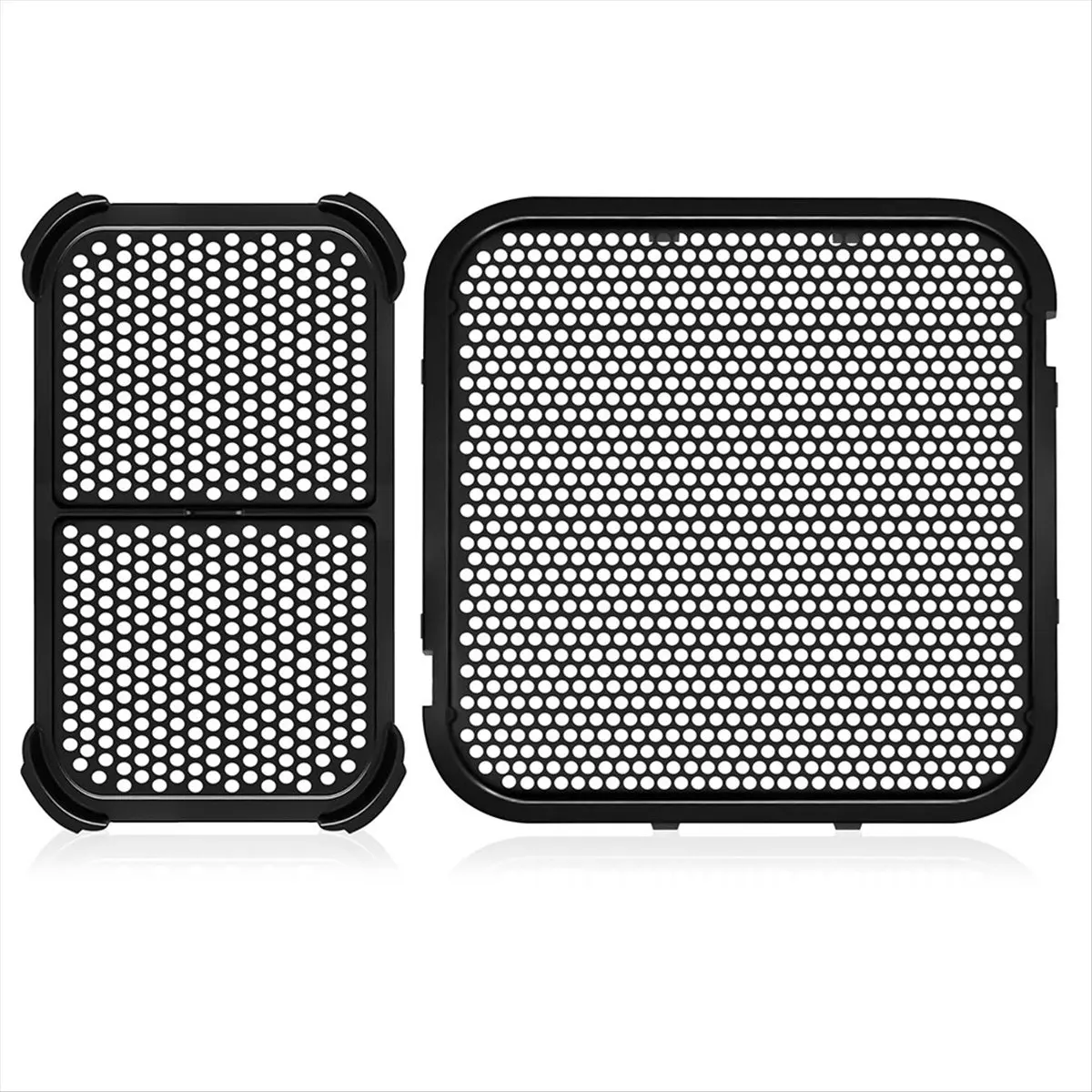 【Newest AT03】Silicone Splash Guards, Compatible for Airfryer 3000 Dual Basket 5000 Series Dual Basket,for NA350 NA550 3L