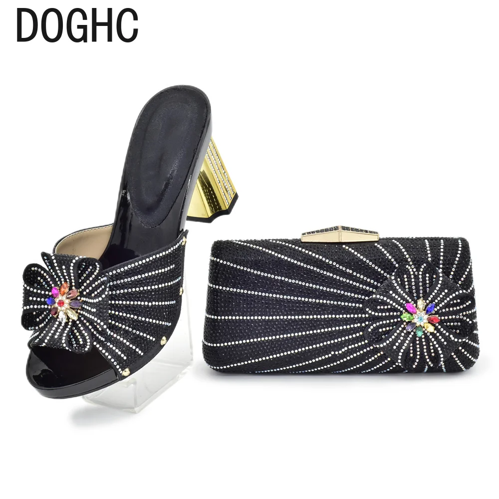 

Latest Italian Shoe and Bag Set for Party In Women Wedding Shoes for Women Bride Shoes for Women Sandals African Shoes with Bag