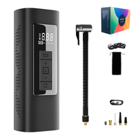 Aluminum alloy portable car wireless inflation pump 150PSI, 6000mAh car tire inflation pump, suitable for cars/motorcycles