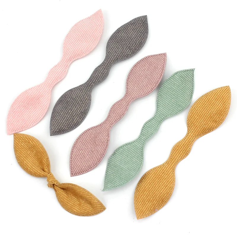 

Двусторонняя заколка-бант с ушками кролика, 25 шт., 3,2*15 см