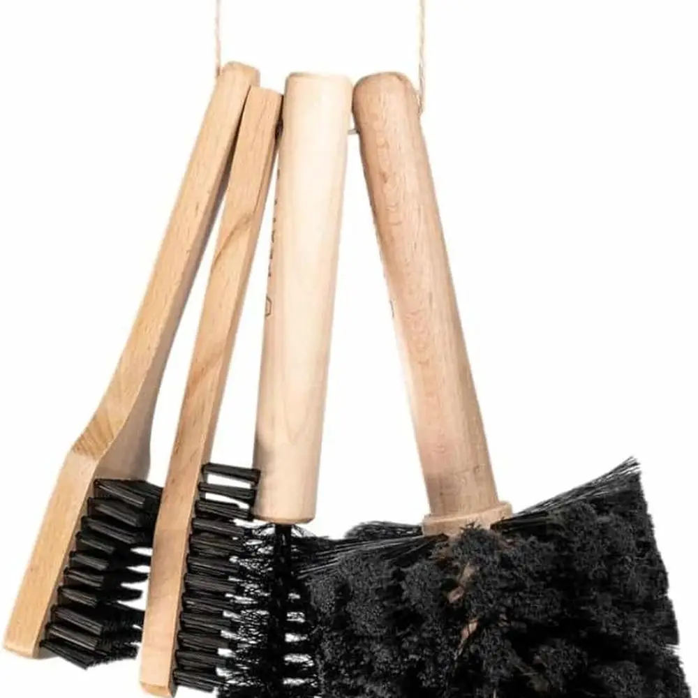 

Экологичный набор для чистки велосипеда из бука: запатентованные, прочные щетки для MTB, дорожных и гравийных велосипедов — трансмиссия, цепь, кассета