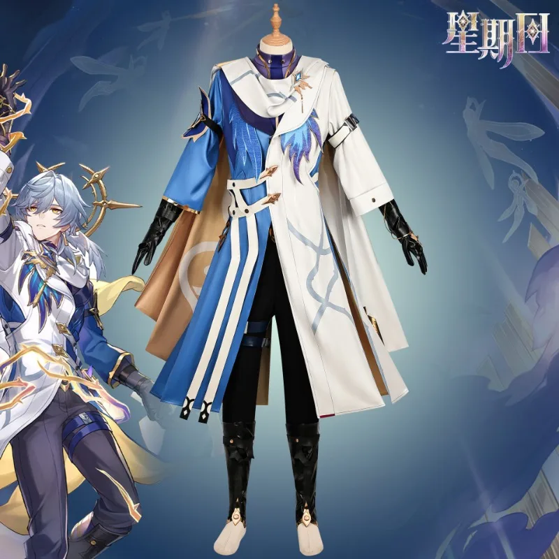 

Honkai Star Rail Sunday New Cosplay Costume Carnival Uniform Anime Figures Halloween Outfits Costumes Men Game Character Uniform