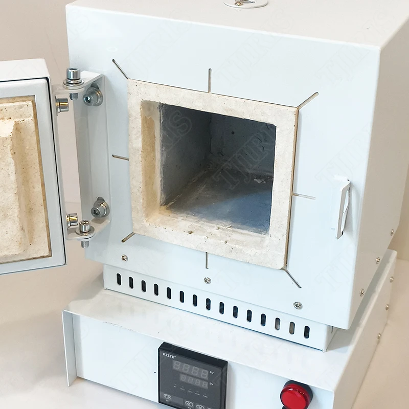 TJIRIS Dental Electric Dewax Burnout Furnace 1500W Oven Small Muffle Furnace for Casting Maxtemperature 1100℃