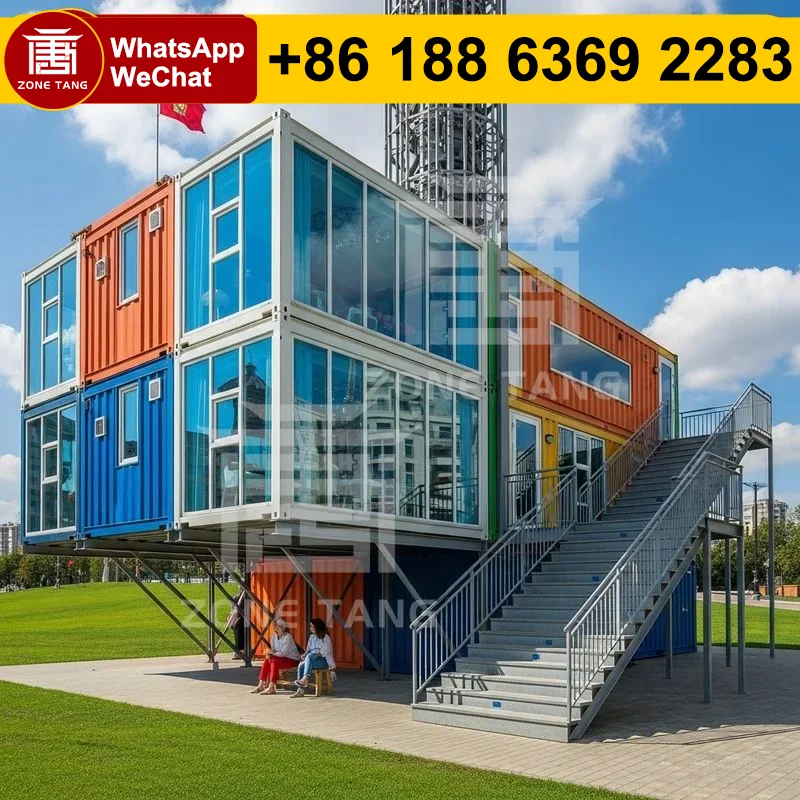 

Steel Structure ISO CE Certificate Container Home Flat Pack House Container Buildings Guard House Modular Homes Economic Compact