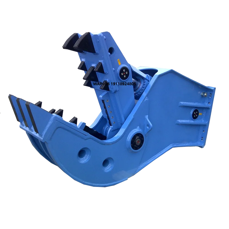 3.5-35 Ton Excavator Attachment Concrete Crusher High Strength Hydraulic Demolition Pulverizer Rotary Shear