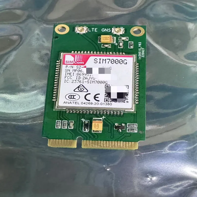 

SIM7000G SIM7000E Mini pcie LTE NB-IoT CAT-M1 EMTC Module