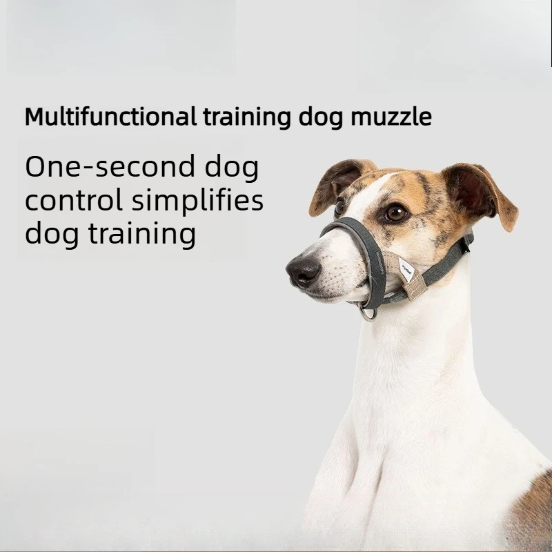 

Eco-Friendly Adjustable Dog Head Halter No-Pull Training Muzzle Soft Breathable Anti-Bite for Small Medium Large Dogs