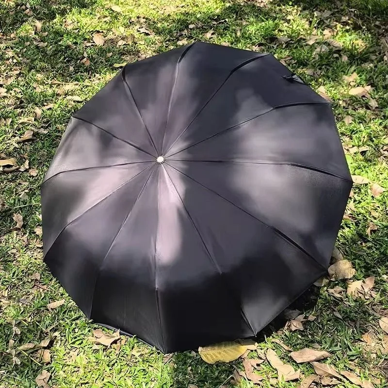 Suitable For Mercedes-Benz Short Wooden Handle Umbrella High-end Super Large Fully Automatic Business Gift Golf Umbrella