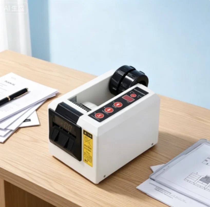 ED-100 Automatic Tape Cutting Machine Electric Dispenser for Double Sided Fiber Packing Tape