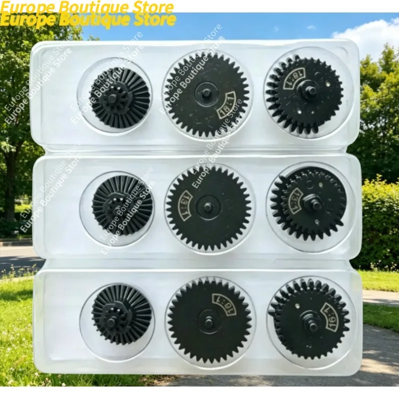 

High Precision Steel Cut Gear Set, Multi Ratio 13:1 16:1 18:1 Metal Gears for Ver.2 Gearbox Gen 8 9 10