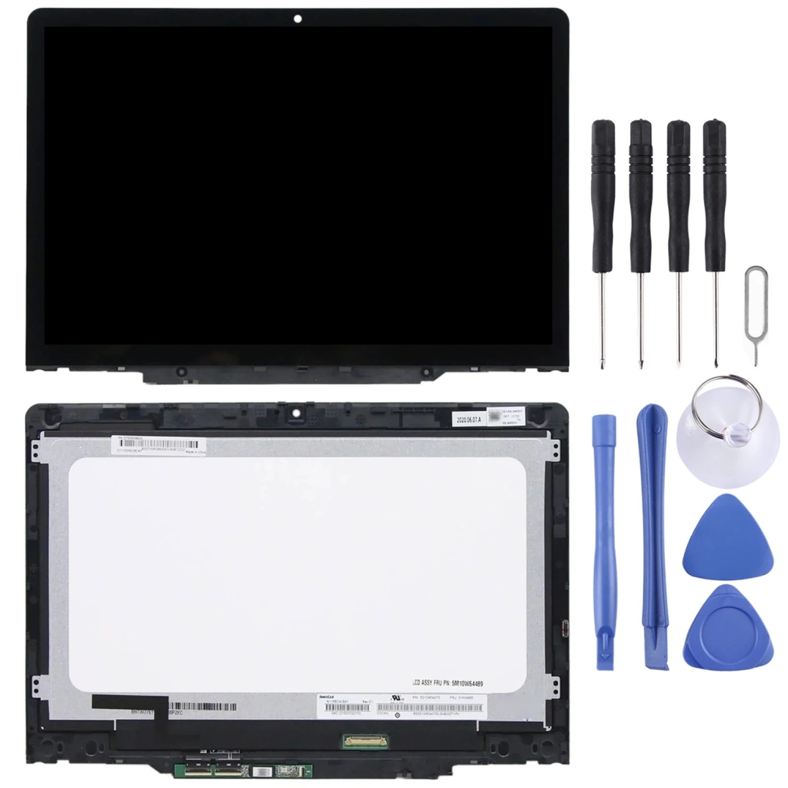 OEM LCD Screen for Lenovo ThinkPad 11e Yoga Gen 6 20SE 20SF Digitizer Full Assembly with Frame