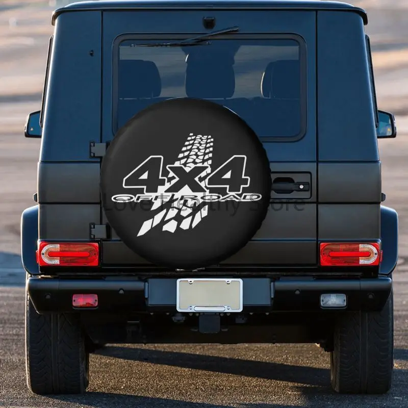Cubierta de neumático de repuesto para vehículo todoterreno, personalizada, 4x4, resistente a la intemperie, a prueba de polvo, Universal, apto para remolque, RV, SUV, Jeep
