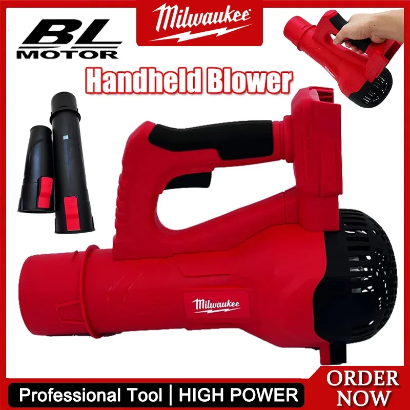 

Milwaukee Cordless Efficient Leaf Blower 38000RPM Clean Air Blower Brushless Handheld Turbo Blower Power Tool 18V Battery
