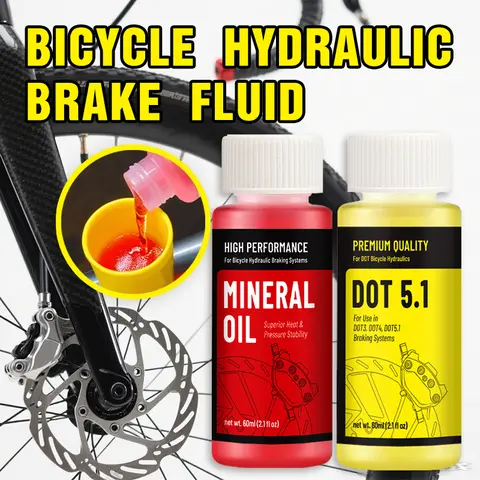 자전거 액세서리 브레이크 유체 자전거 미네랄 오일 DOT Fit Shimano SRAM AVID MAGURA 유압 브레이크 유체 자전거 부품