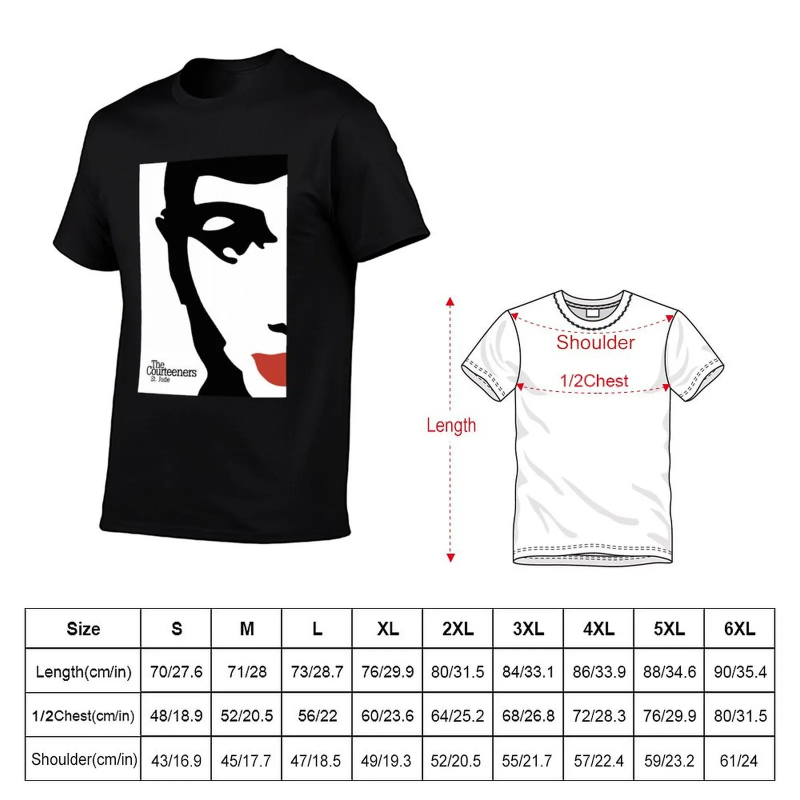 Courteeners st jude Fitted T-ShirtT-Shirt graphic t shirt vintage summer tops t shirt men