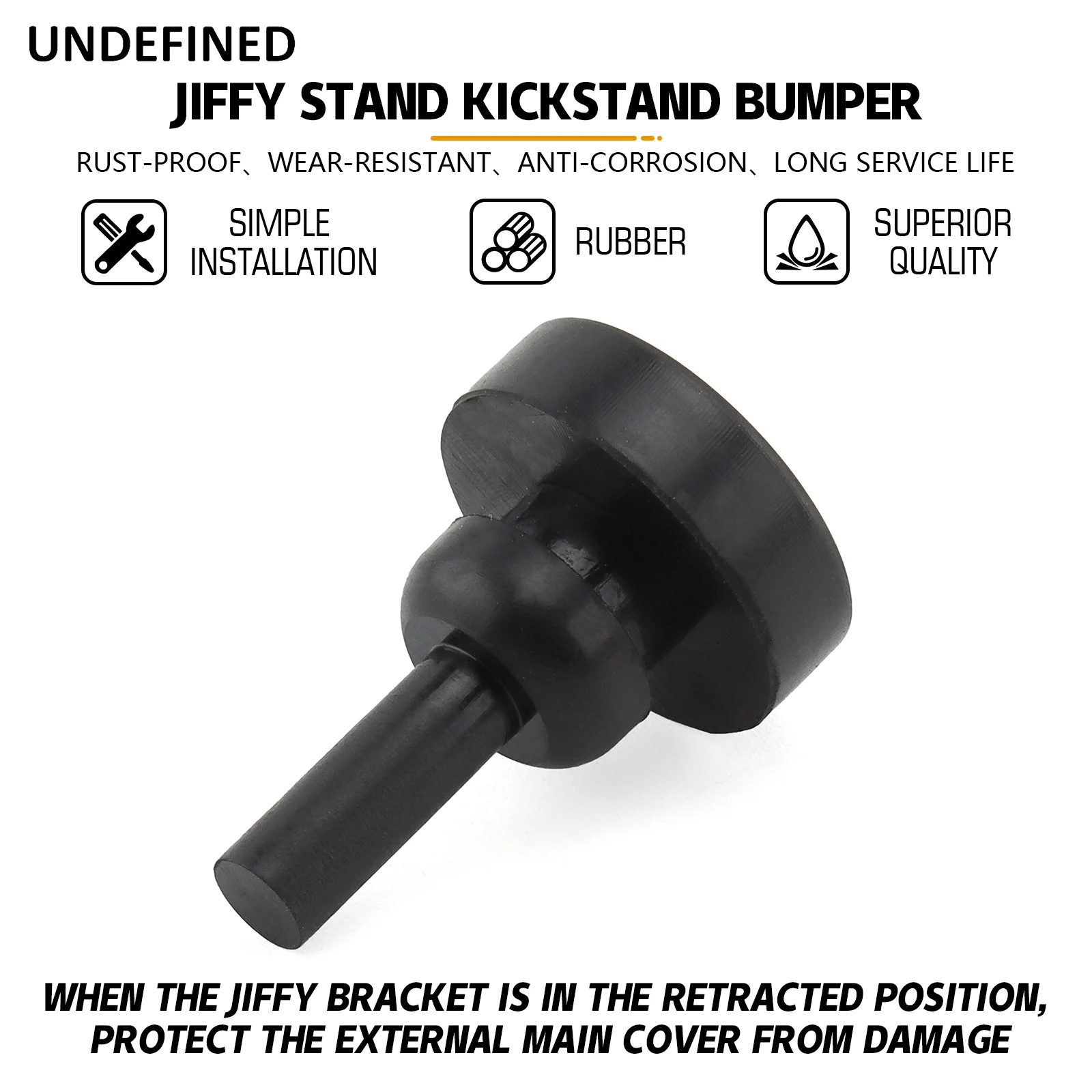 Jiffy-Stand مسند لهارلي ، وسادة ممتص صدمات لهارلي إلكترا ، انزلاق الشارع FLHT FLHX الطريق تنزلق FLTR طريق الملك جولة FLHR 07-
