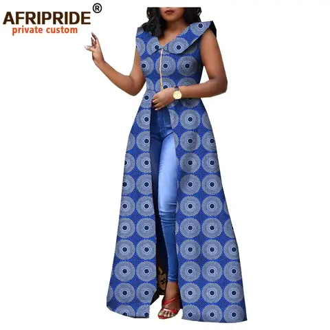 African Maxi Dress with Ankara Print AFRIPRIDE