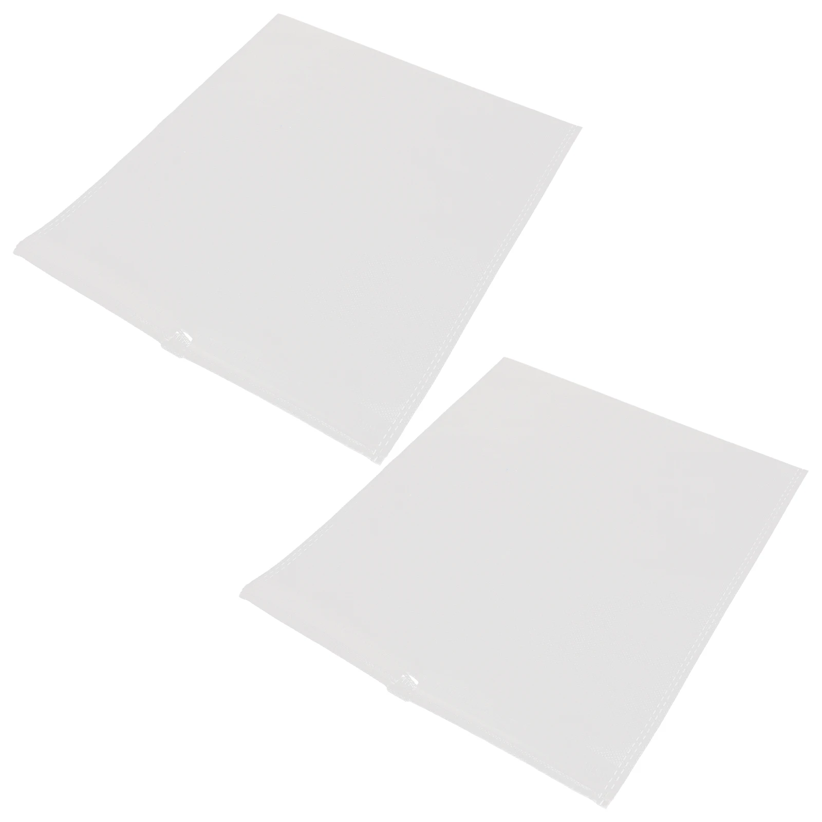 

2 Pcs White Plain Cotton Drawstring Bag for DIY Tie Dye Painting Bag Storage Pouch Making Material