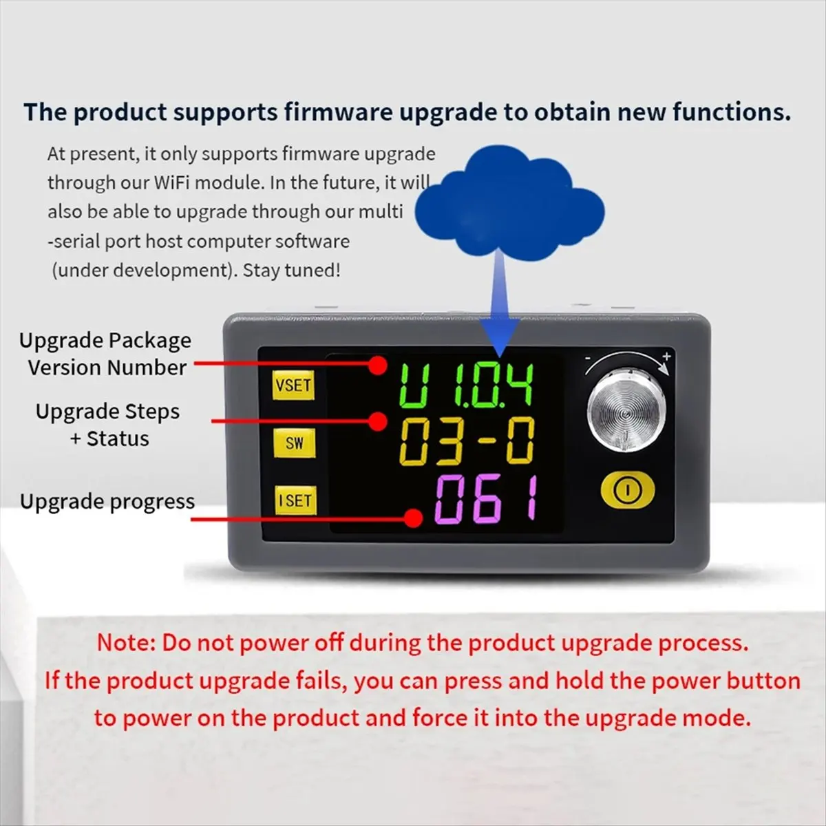(ABGQ) SK60 DC Buck Boost Converter CNC Adjustable Regulated Power Supply Constant Voltage Current Solar Charge Module
