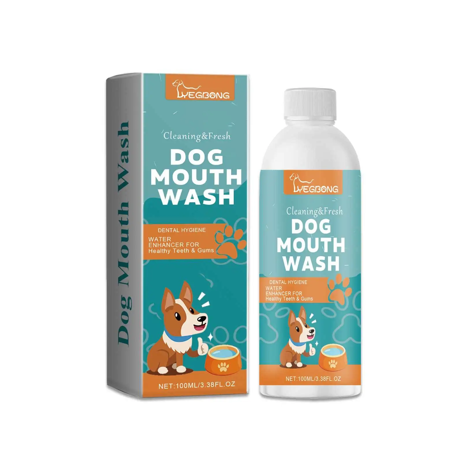 

YEGBONG Takes Care Of Pet Oral Hygiene, Cleans Tartar And Odors, Dog Mouthwash