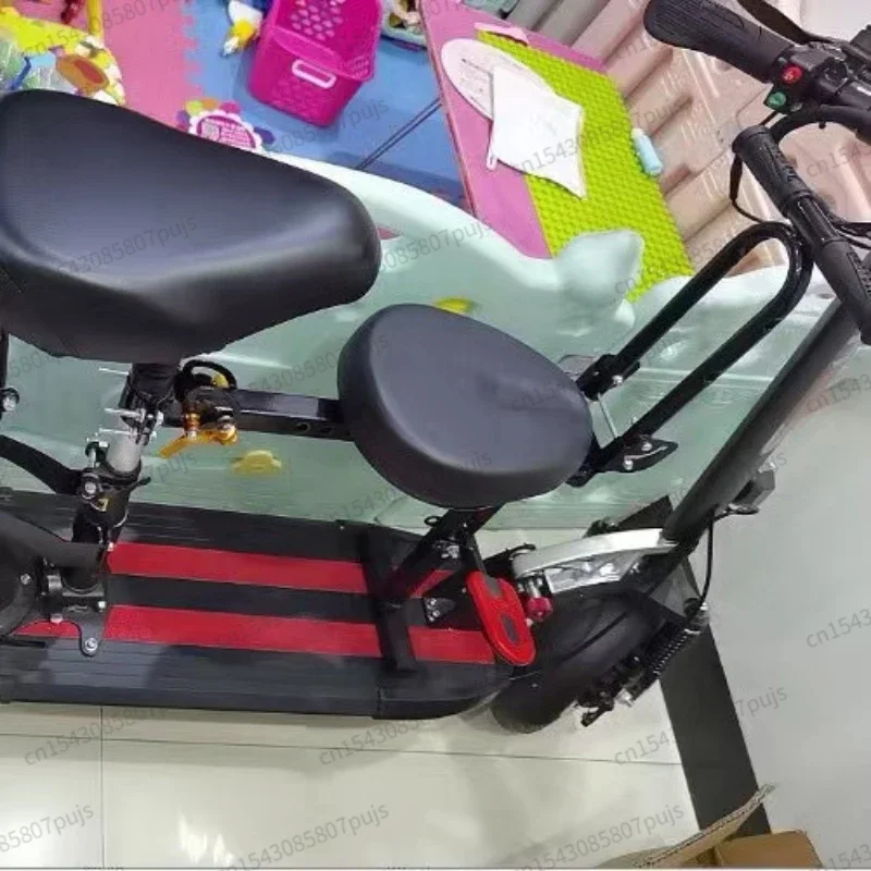 Electric Scooters Front Child Seat Portable Foldable Children Safe Chair for Electric Scooter Accessories