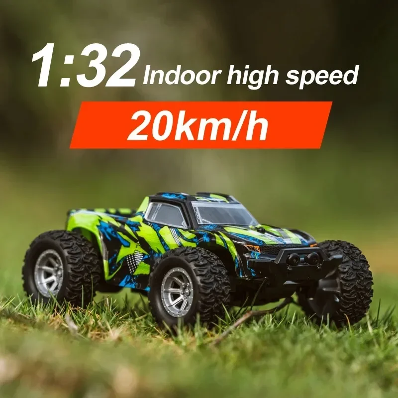 1:32 Mini RC รถรีโมทคอนโทรลรถยนต์ 20 กม./ชม.Off-Road ความเร็วสูงในร่ม Drift การเร่งเด็กไฟฟ้าของเล่น crawler