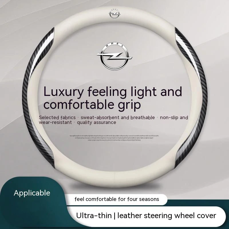 Car Steering Wheel Cover For Opel Astra Corsa Grandland Insignia Mokka Vectra GTC Tigra Vivaro Zafira Combo Vivaro GTC Delica