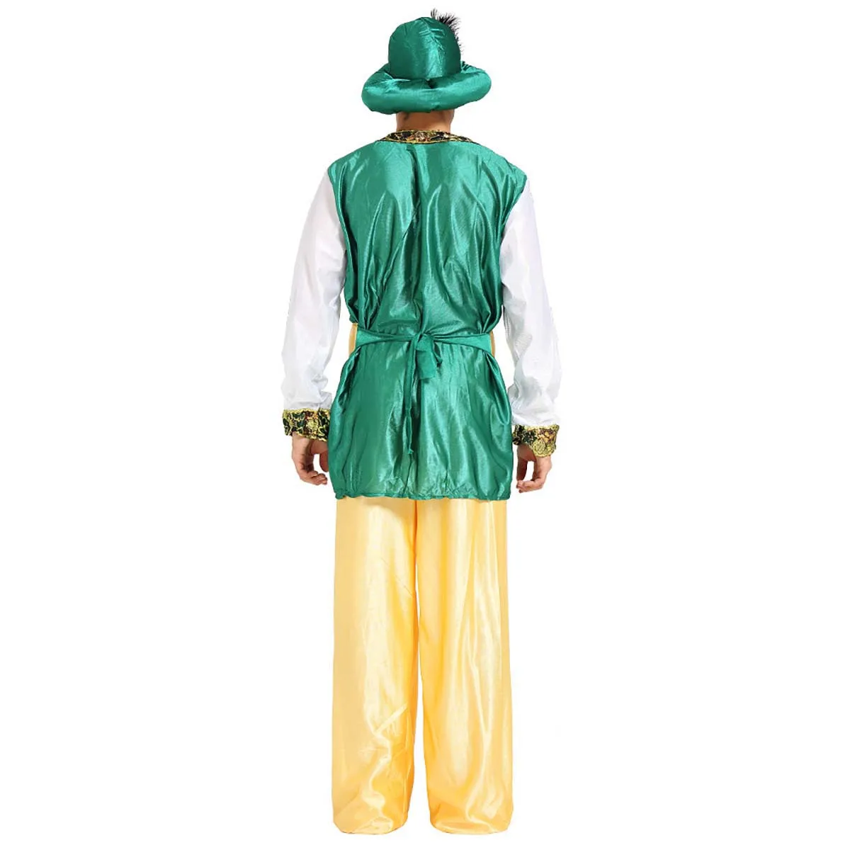 Halloween Party Men Boy Muslim Dubai Chief Costume