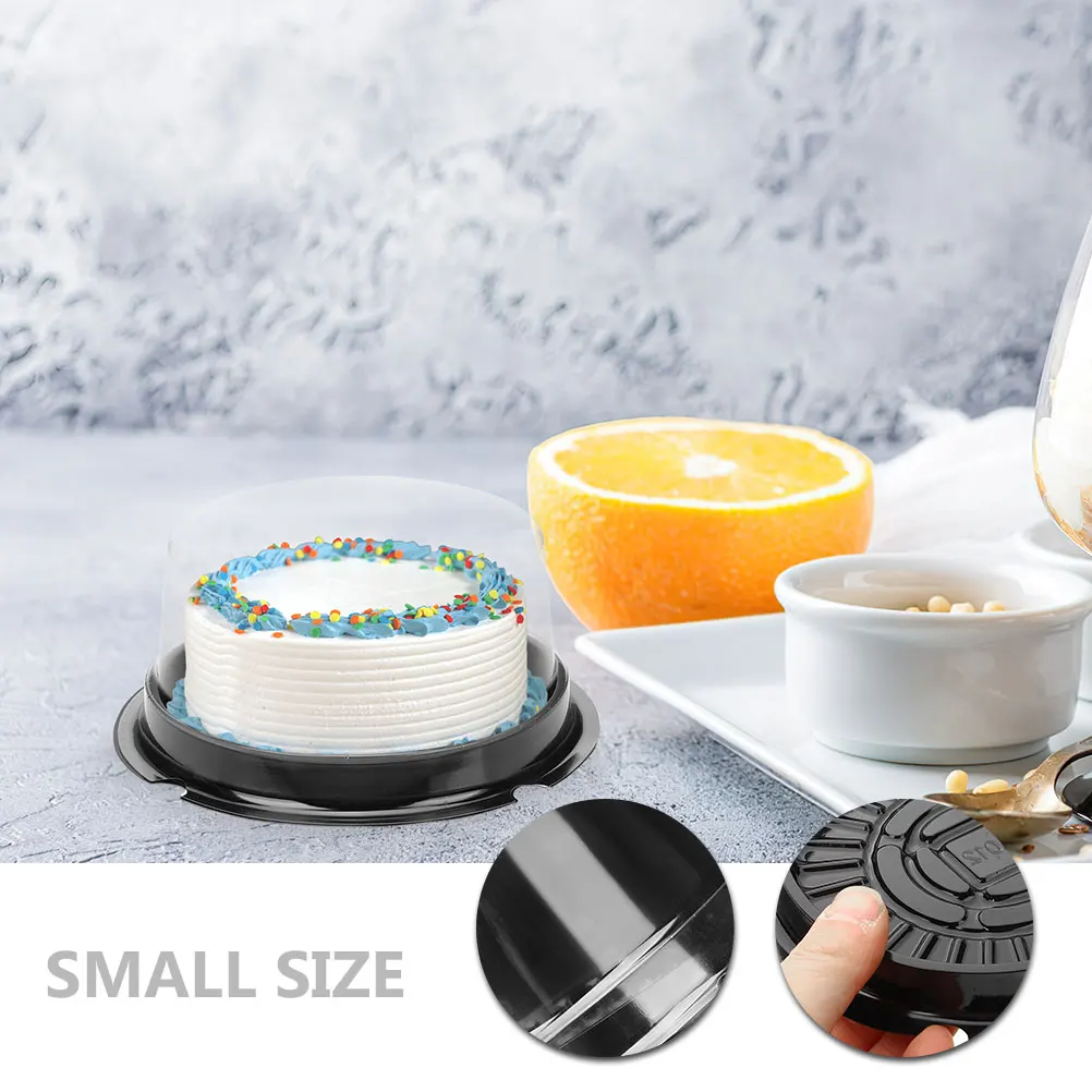 

100pcs Boxes Clear Containers 4 Inch Plastic Treasure Chest Plastic Cheese Bakery Lightweight Compact Storage Favor Boxes
