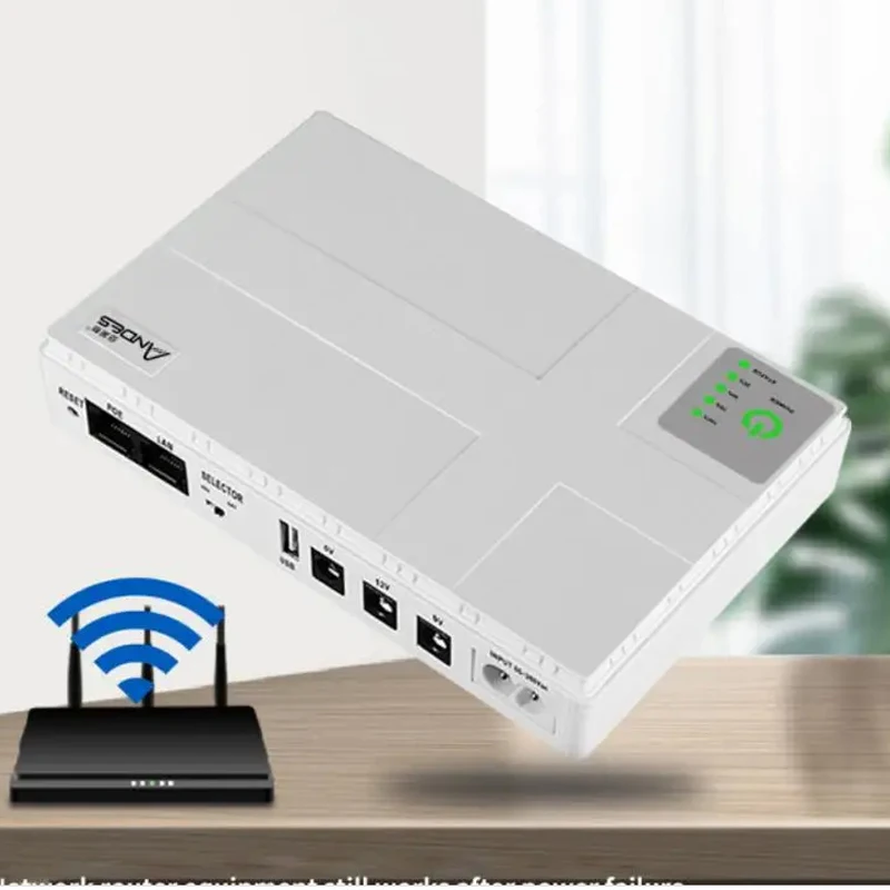 Dc 1036P 36W 10400Mah Noodstroomvoorziening Voorzien 12V/9V/5V Voor Router Ononderbroken Back-Up Houden Router Optische Modem Werk