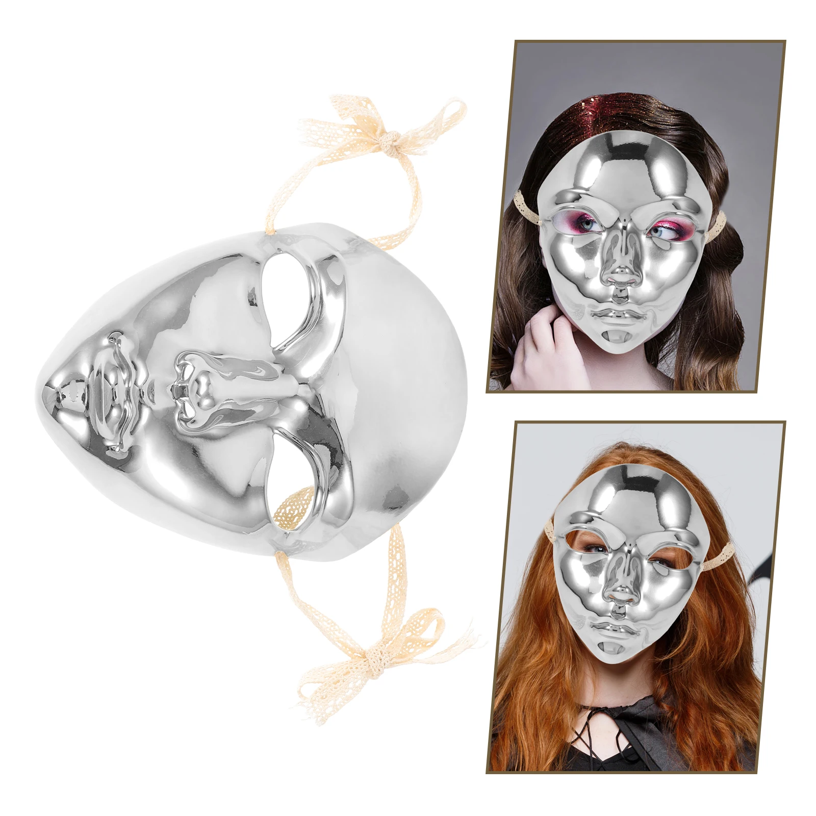 

Mask For Women Lightweight Masquerade Ball Costume Party Carnival Cosplay Decorative Eye Prop Shiny