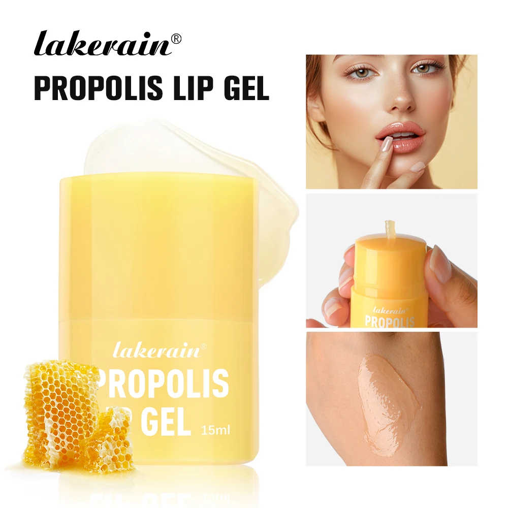 

Lakerain Propolis Lip Balm Moisturizing Lip Mask Hydrating Prevention Dry Cracked Lip Scrubs Exfoliator Nourishing Lip Balm