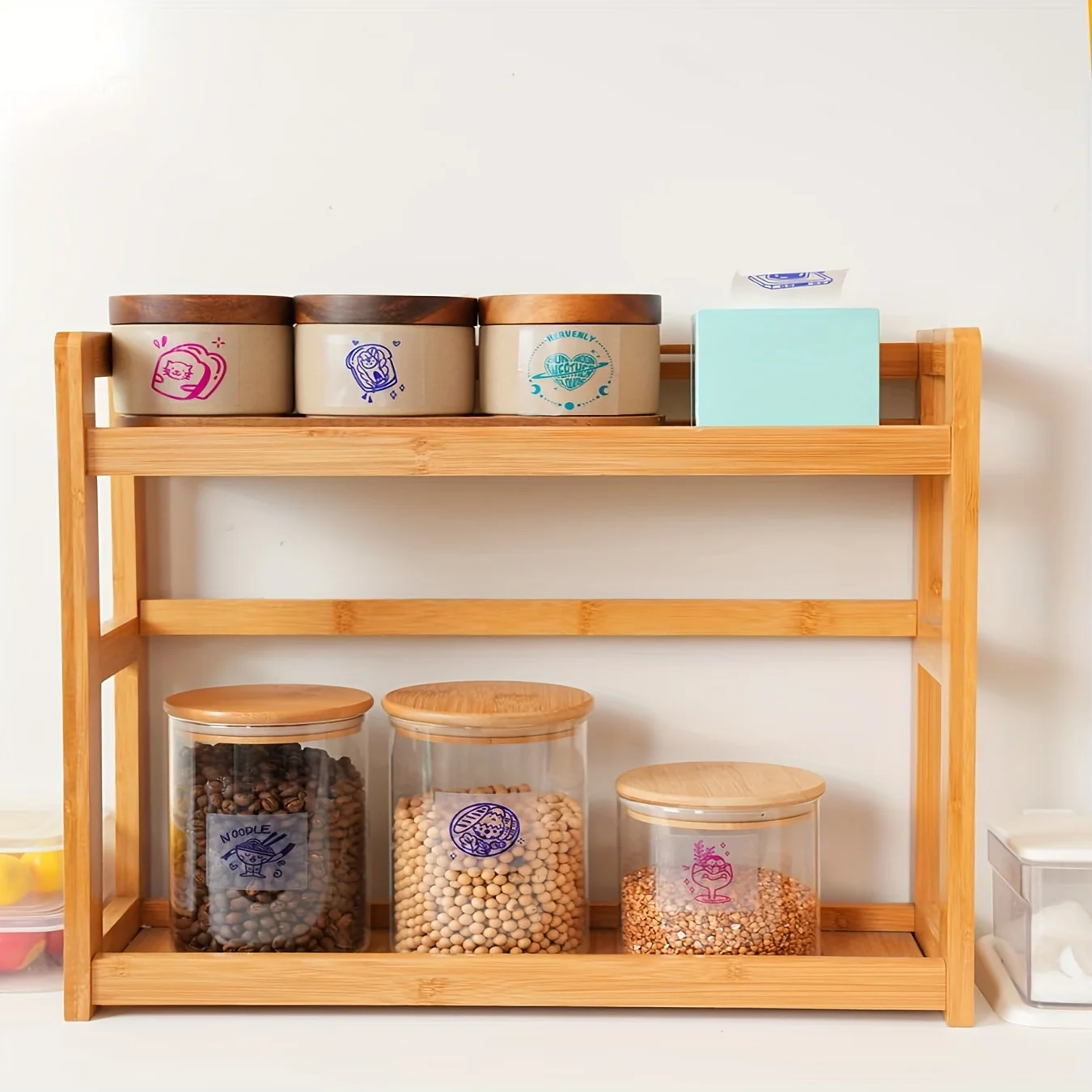 핑크/블루/청록색 투명 자체 접착 스티커 용지 미니 프린터 용 HD 라벨 메모/사진/사무실/학교용 휴대용 접착 태그