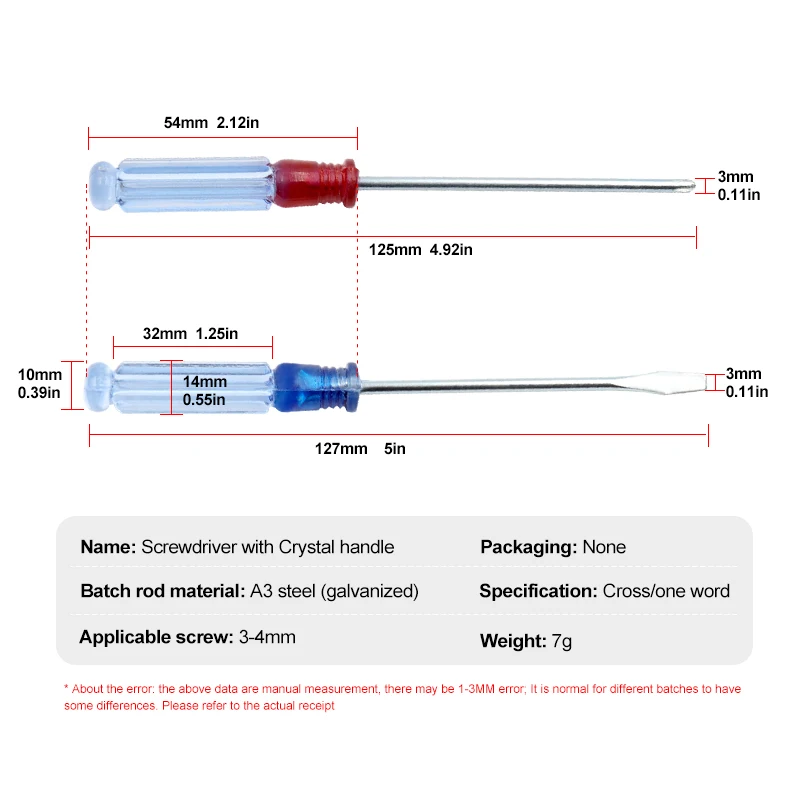 Small Screwdriver Mini Screw Driver Slotted Cross Screwdriver For Mobile Phone Laptop Repair Open Tool