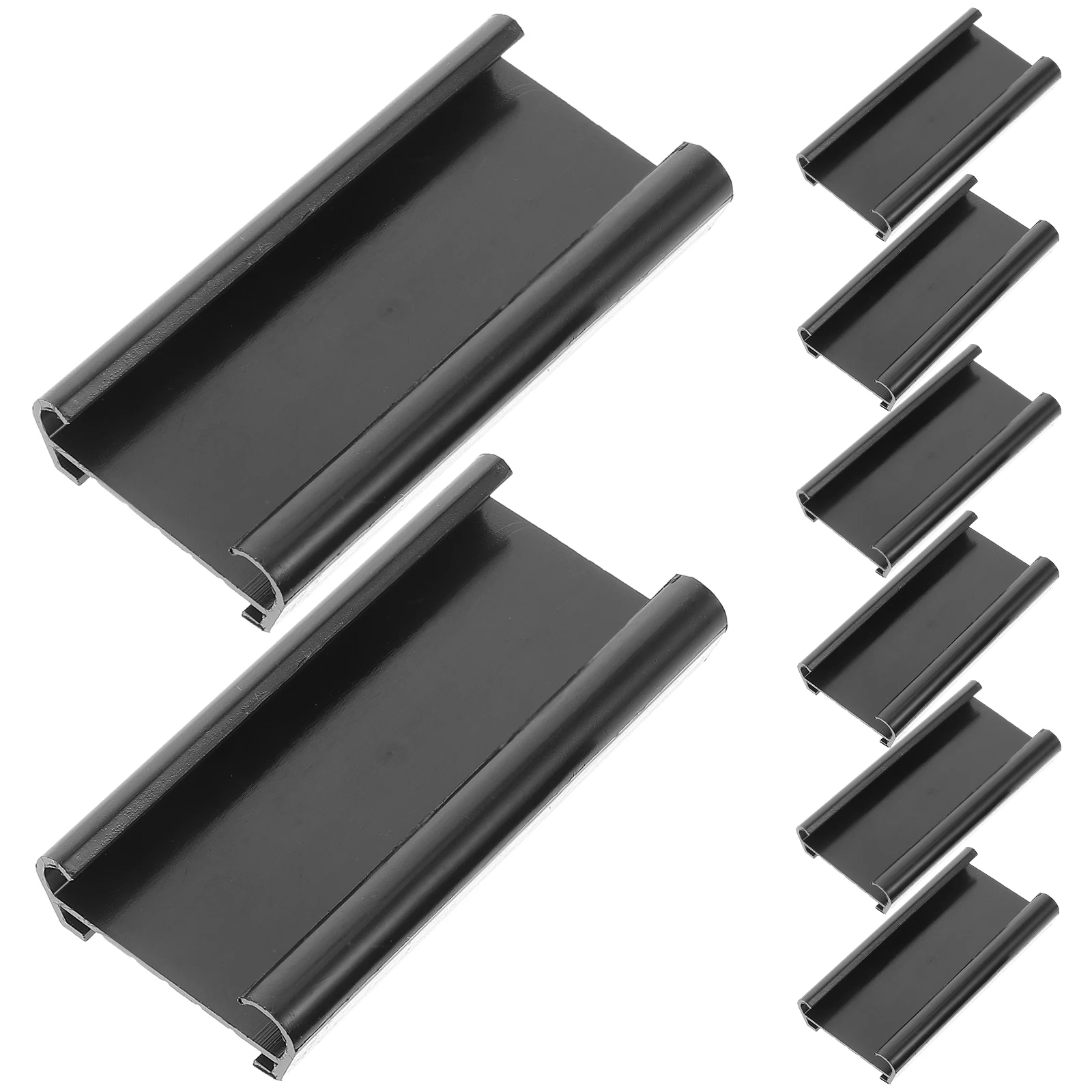 

10pcs Plastic Label Holders Shelf Price Cards Stand Display Retail Sign Holder Clip On Supermarkets Grocery Warehouses