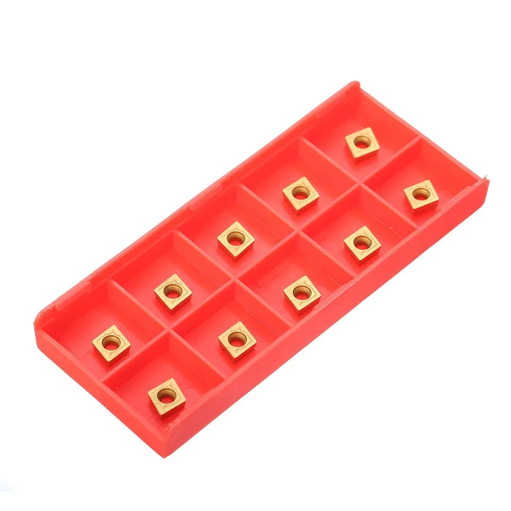 

CCMT060204 Insert Carbide Inserts 6*6*2.5mm Carbide Gold High Quality Machining Turning Tool Resistance