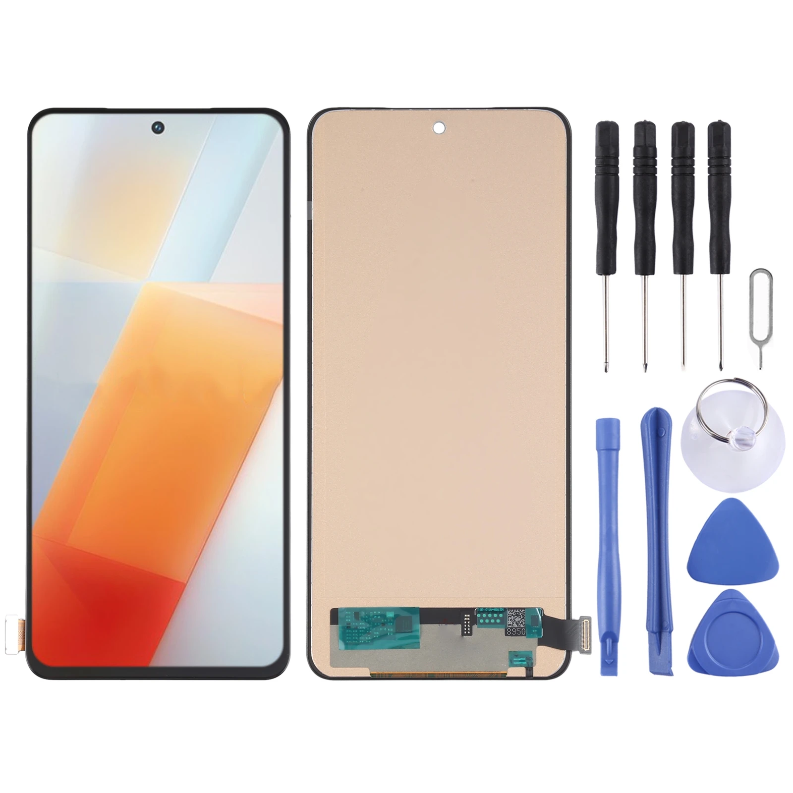 TFT LCD Screen For vivo iQOO 8 with Digitizer Full Assembly LCD Display Touch Screen Digitizer Assembly