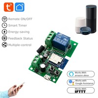 Tuya WiFi Smart Switch APP Wireless Controller Universal Breaker Timer Smart Life Work with LED Light Switch Alexa Accessories